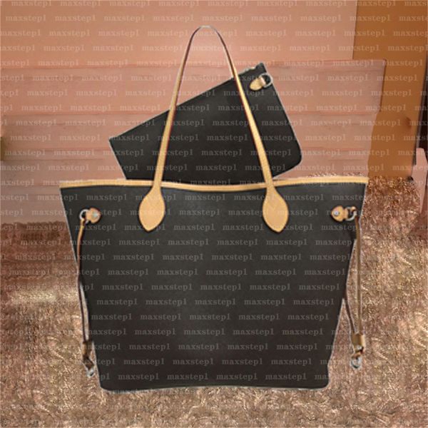 

women designer bag leather travelling handbags vintage luxury beach pochette large capacity fashion briefcase totes maxstep1