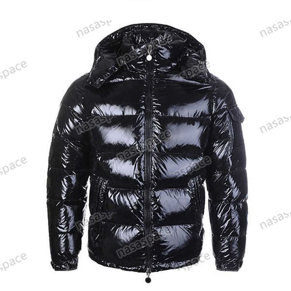 

fashion mens jackets parka women classic casual down coats outdoor warm feather winter jacket coat outwear couples clothing asian, Black