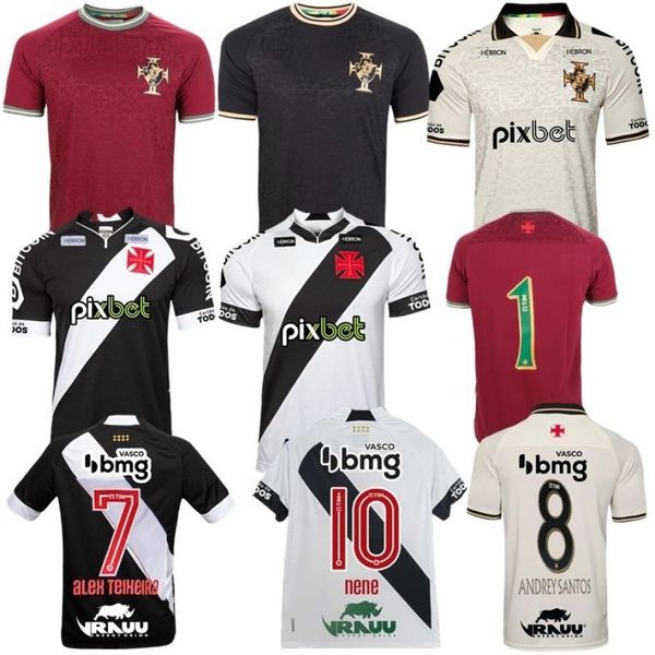 

22/23 vasco da gama soccer jerseys respeito e diversi spcecial shirts maxi rios paulinho fabiano muriq custom 2022 2023 alex teixeira, Black;yellow