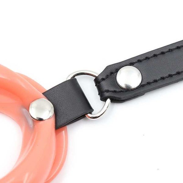 

ss22 massager toy silicone lips o ring open gag oral fetish bondage headrests erotic toys toy for couples sm plug mouth products