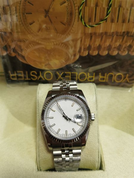 

original box certificate 18k gold president male watches day date diamonds blue dial watch men stainless diamond bezel automatic wristwatch, Slivery;brown