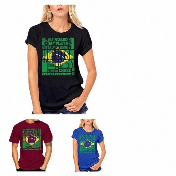 

men's t-shirts womens black t-shirt summer funny men tee shirt brazilian jiu jitsu a-z flag bjj women's o neck casual female h55m#, White;black