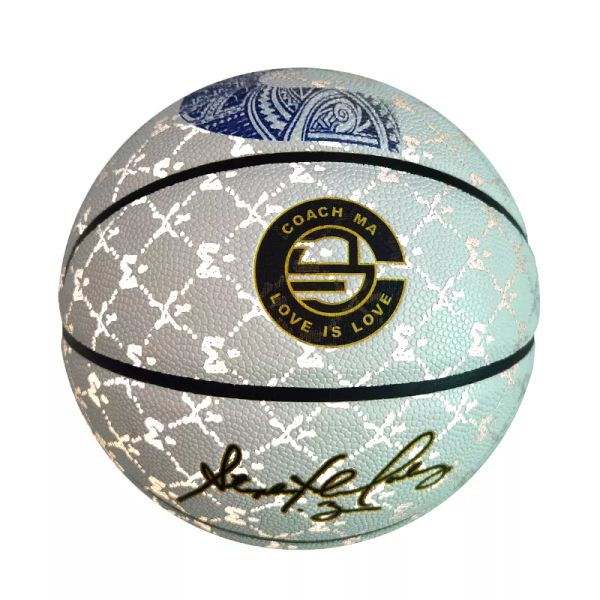 

balls size 7 custom white leather basketball with your logo size 5 ball