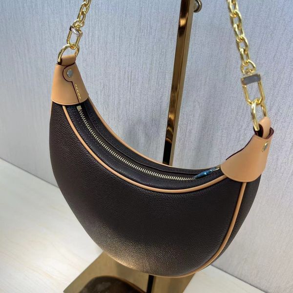 

mini bag chain crossbody crescent bag half moon shoulder clutch bags women handbags purse quality genuine leather pouch dinner wristlet wall
