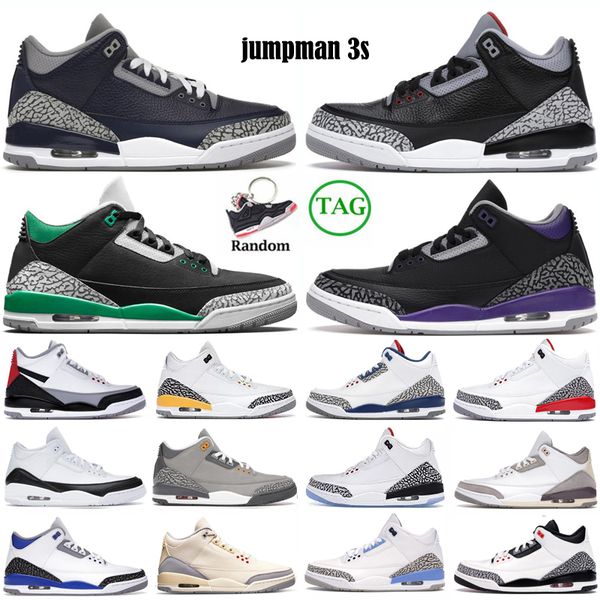 

basketball shoes 3 mens trainers 3s cardinal red neapolitan desert elephant dark mocha dark iris black cement animal instinct sports sneaker