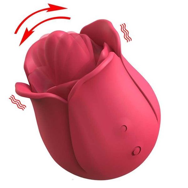 

toy massager rose sucking tongue licking vibrators clit nipple sucker for women clitoris stimulator oral pussy toys product wl5y