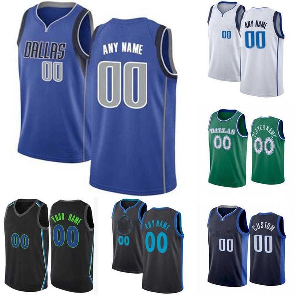 

basketball jerseys 75th custom dallas''men mavericks''luka jersey women youth basketball brunson 77 doncic 13 jalen 26 s, Black;red