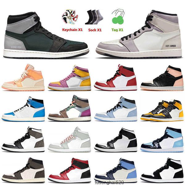 

mens off 1 1s basketball shoes women jumpman high element black light bone white university blue retro light smoke grey sports s designer sh