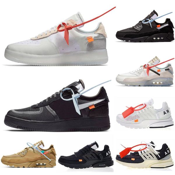 

men's women's off shoes mca white black red metal black gner presto 2.0 90s chaussures royal sneakers us 5.5-11