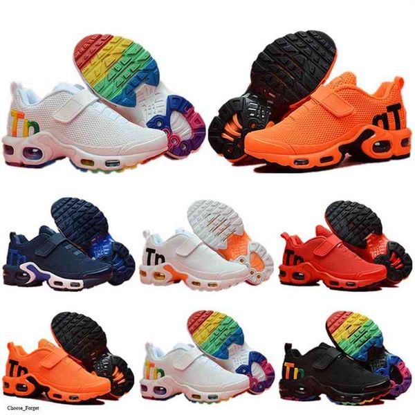 

designer toddler tn mercurial kids girl shoes children plus boys girls running sports sneakers trainer tns chaussures pour enfant266i, Black