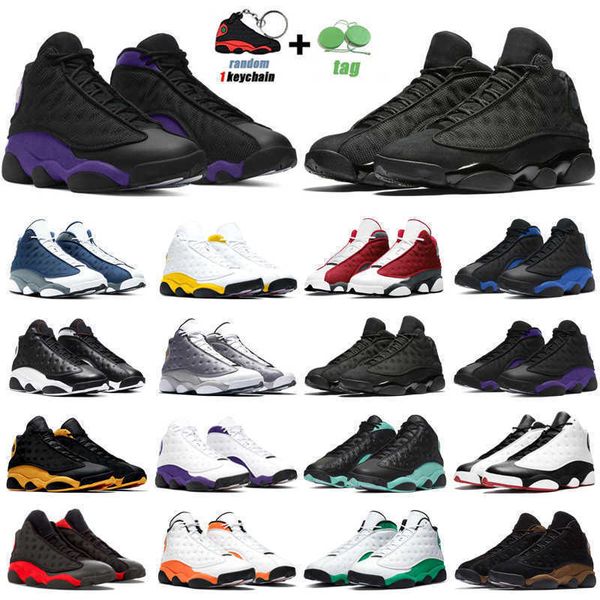 

13 basketball shoes 13s men women jumpman obsidian university gold bred red flint black cat lucky green playoffs mens trai designer shoes