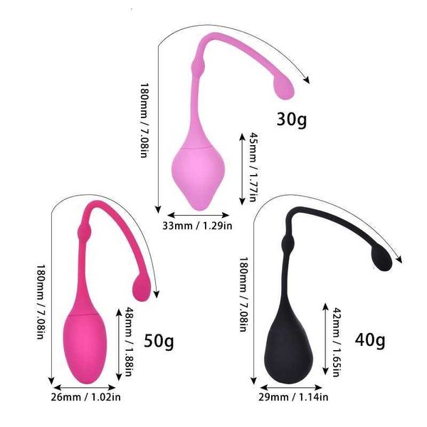 

yy12 massager toy silicone kegl female trainer love ball no vibrating eggs vaginal tight exercise erotic g spot toys for women