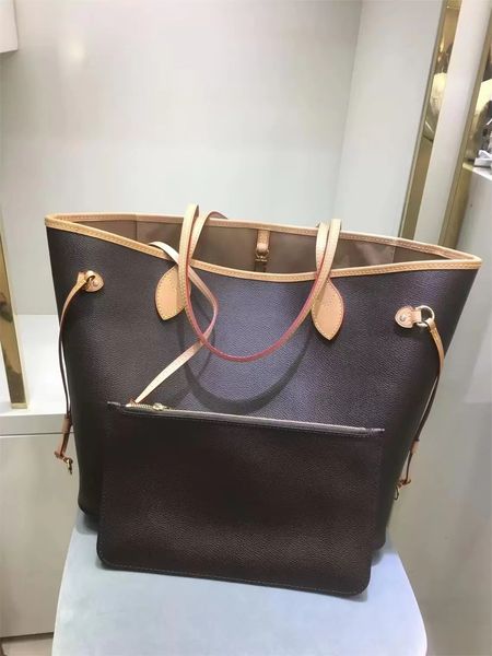 

women handbag brown flower tote bags shopping bag shoulder crossbody purse fashion genuine leather large capacity classic letter clutch 111