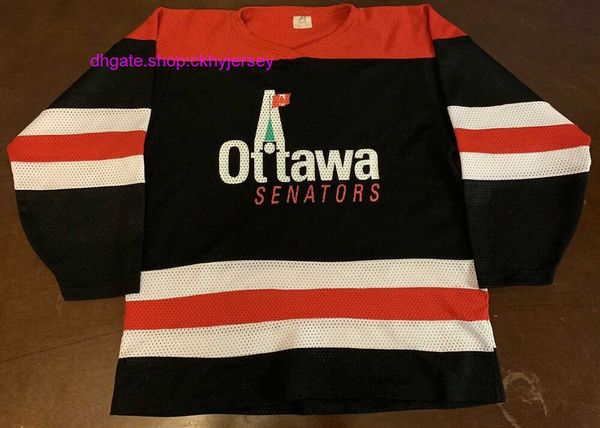 

new stitched rare retro peace tower hockey jersey mens kids throwback jerseys, Black