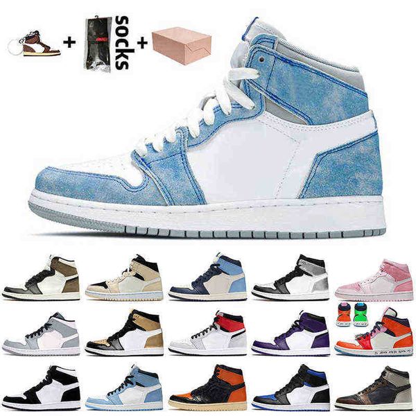 

2021 with box high og hyper royal 1s baksetball shoes jumpman 1 women mens trainers sneakers obsidian twist dark mocha university blue