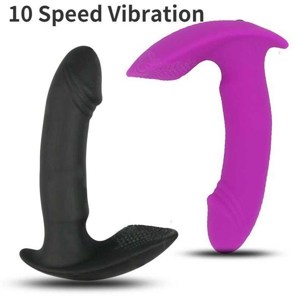 

toy massager 10 speed prostate massager-invisible butterfly vibrating panties clitoris stimulator wearable g-spot vibrators for women m44u