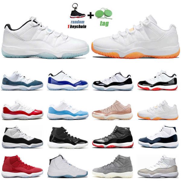 

box with jumpman 11s basketball shoes for men women 11 low legend blue concord space jam jubilee 25th anniversary prom night mens trainers s