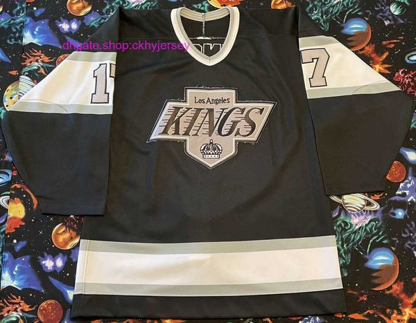 

new retro stitched ccm 1988-89 hockey jersey mens kids throwback jerseys, Black