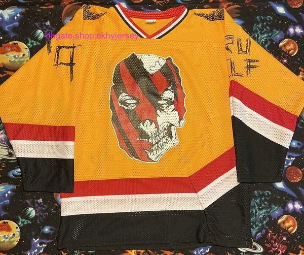 

new rare stitched cruwelf kane hockey jersey mens kids throwback jerseys, Black