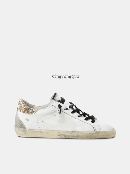 

roller shoes golden sneaker spuer star designer shoes women casual shoes italy brand sequin classic white do-old dirty superstar men shoe