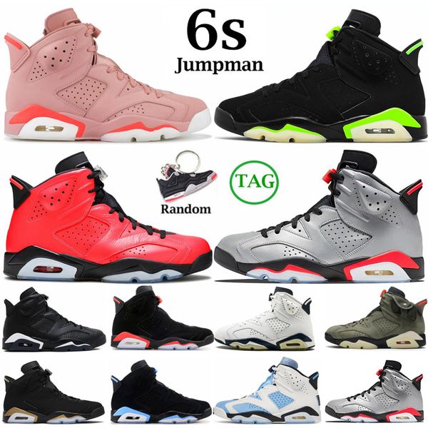 

men women retro 6s basketball shoes 6 unc british khaki olive midnight navy black cat bordeaux bred defining moment electric green gold hoop