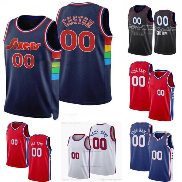 

basketball jerseys 75th men women youth philadelphia''76ers''joel 21 embiid 12 tobias harris james 1 harden 18 shake mil, Black;red