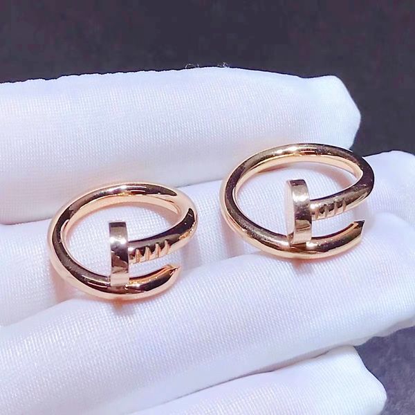 

designer women's ring luxury fashion nail ring 18k girls boys valentine's day wedding christmas love gift 316l stainless steel jew, Slivery;golden