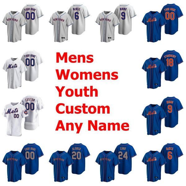 

amed rosario jersey womens brandon nimmo rick porcello jacob rhame paul sewald drew smith edwin diaz blue baseball jersey custom stitched, Black