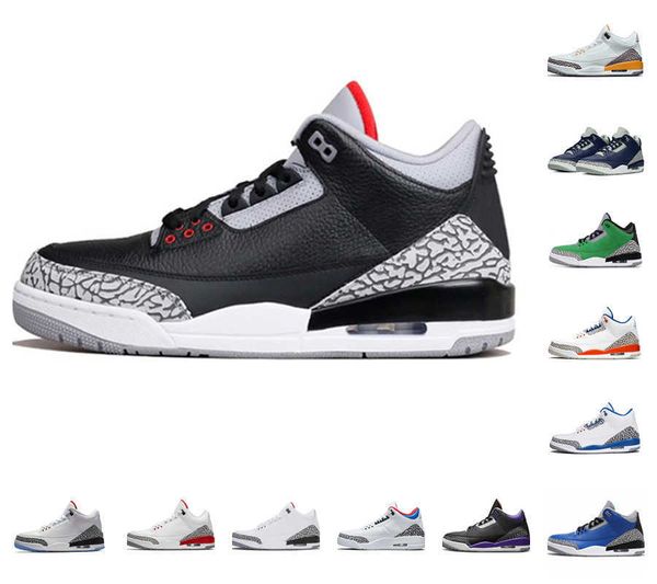 

racer blue 3 3s basketball shoes mens cool grey a ma maniere unc fragment knicks throw line jumpman denim red black cement pure white