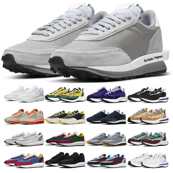 

vaporwaffle mens running shoes women sneakers waffle pegasus fragment undercover ldwaffle ld clot pure platinum sail white men women sneaker