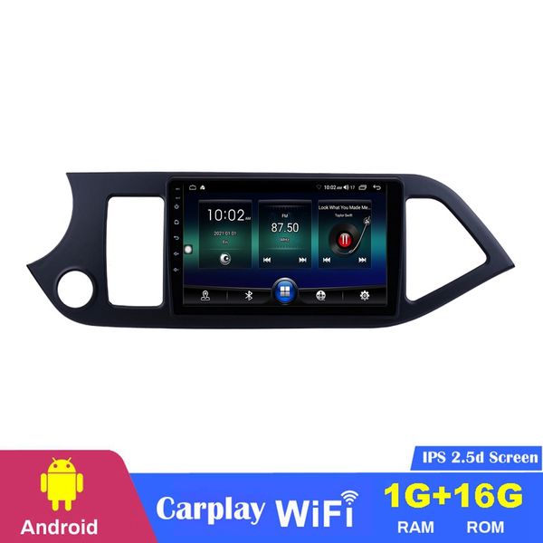 

touchscreen gps navi car dvd auto radio player for kia picanto morning 2011-2014 lhd with wifi usb support swc 1080p 9 inch android