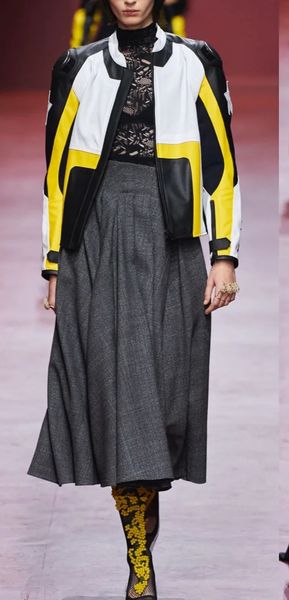 

skirts european fashion brand hollow waist skirt in autumn and winter 2022, Black