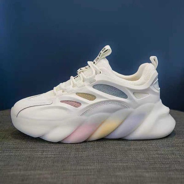 

sneakers summer new kids sports shoes breathable old dad sneakers girls trendy child basket homme school outdoor casual fashion trainers t22, Black;red