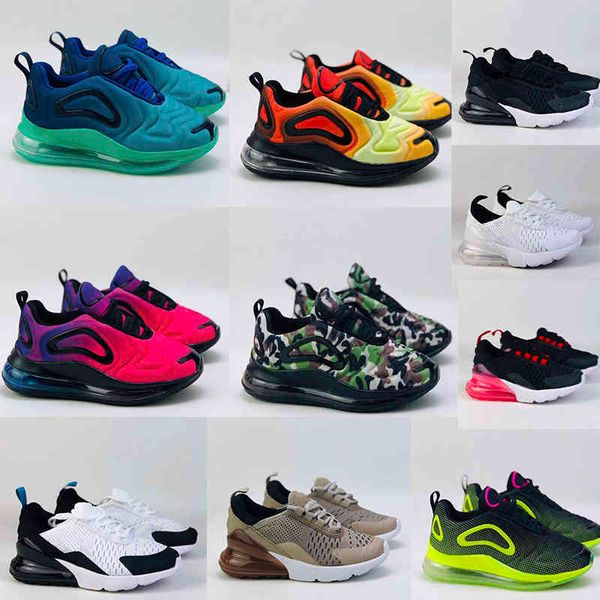 

infant 27c kids walking running shoes 270 react td bauhaus phantom oracle aqua children athletic geometric abstract sneakers boys girls, Black