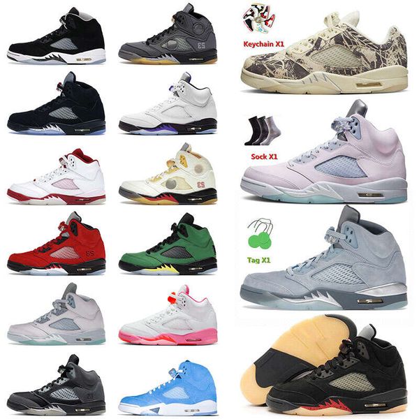 

og jumpman 5 5s v mens basketball shoes jorden retro low expression pinksicle dj khaled x raging bull stealth outdoor sports sneakers size