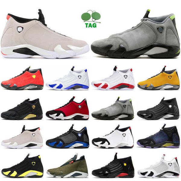 

discount 14s jumpman basketball shoes mens trainers 14 university gold gym red bred toe candy cane thunder utility black outdo jordon