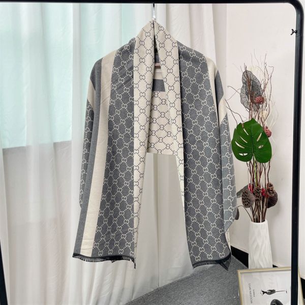 

designer ashmere scarf winter women and men long scarf quality headband fashion classic pashmina printed bur ultra soft berry, Blue;gray