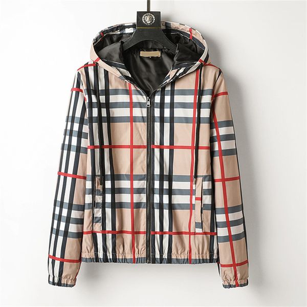

fashion mens designer jacket coat caps winter autumn men women windbreaker outerwear zipper hoodies jackets coats 314, Black;brown