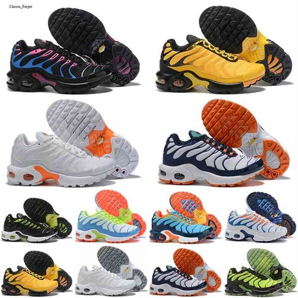 

kids shoes tn enfant breathable soft sports chaussures boys girls tns plus sneakers youth requin trainers212a, Black