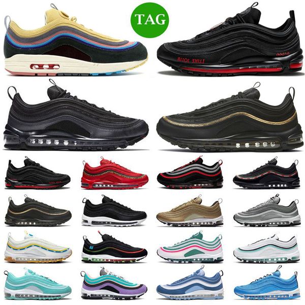 

9running shoes for men women sneakers airmax mschf lil nas x satan jesus triple white black pine green volt reflective bred sail outdoor spo