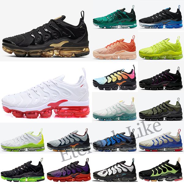 

designer vapores tn plus outdoor running shoes mens women trainers triple tns black griffey orange blue atlanta white grey silver wolf mens