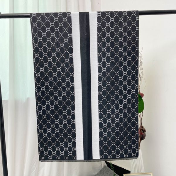 

soft scarf f letter winter designer scarfs men women luxury mens cashmere wool scarvs designers head scarf, Blue;gray