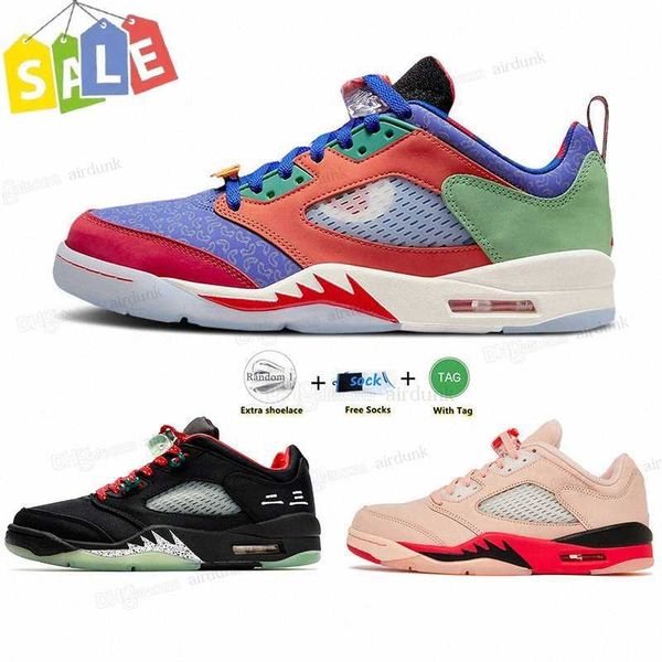 

2022 5s low doernbecher mens outdoor bastetball shoes jumpman 5 men clot x black red green women that hoop girls pink trainers sports