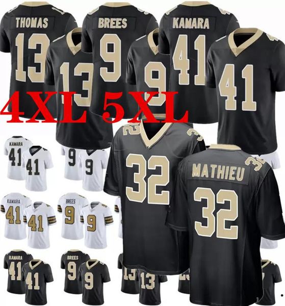 

32 tyrann mathieu custom football jersey jarvis landry chris olave trevor penning alontae taylor alvin kamara michael thomas taysom hill mar, Black