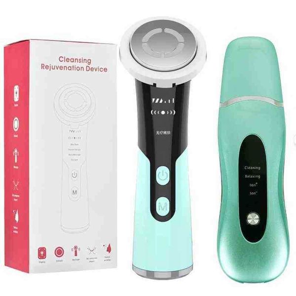 

ems light therapy facial cleaning beauty instrument skintag blackhead acne remove electric face cavitation peeling skin scrubber 220516