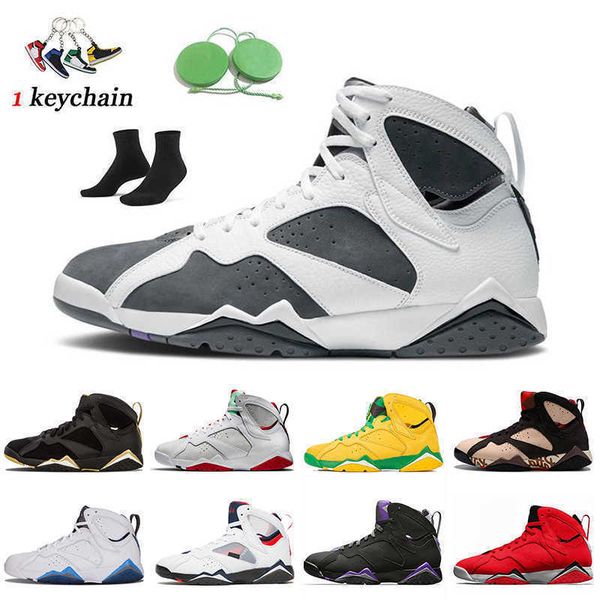 

flint 2022 jumpman 7 7s basketball shoes bcfc paris germain psgs oregon ducks pure money patta hare raptors trainers sneakers bl designer sh, Black