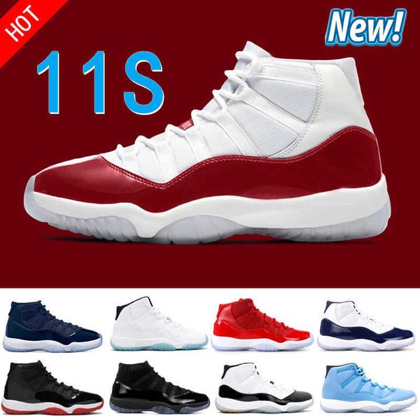 

basketball shoes trainers sneakers cherry pure violet cool grey bred 25th anniversary sports legend blue xi 11 11s men women 72-10 concord