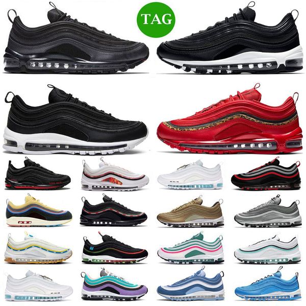 

running shoes men women sean wotherspoon triple black white silver bullet south beach reflective bred mens trainers outdoor sneakers