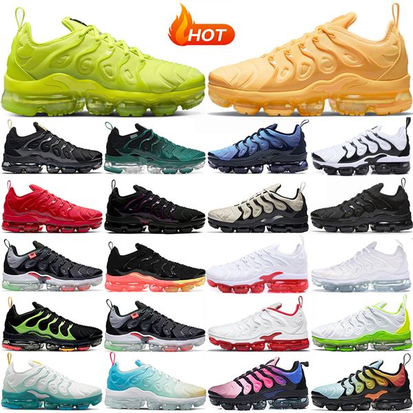 

wholesale tn plus running shoes for men women university blue oreo triple black sunset gradient hyper jade designer mens outdoor tns sports