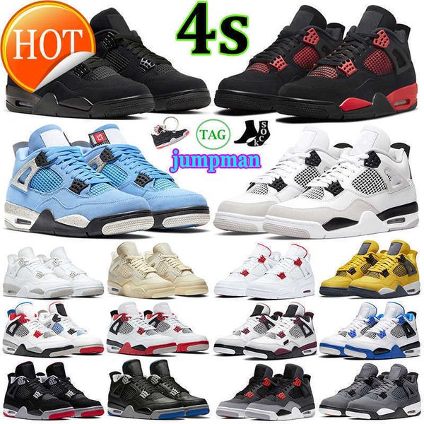 

2023 shoes 4 4s basketball shoe trainer jumpman black cat what the taupe haze cool grey court purple starfish green metallic mens trainers s